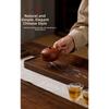 1PC Tea Tray Walnut Wood Tea Tray Dry Tea-Table With Drainage Office Home Use Chinese Style Teaware Accessories Rack
