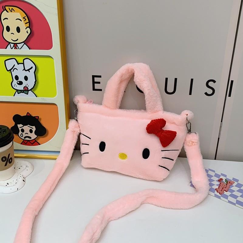 Lightweight Cozy And Plush Crossbody Bag For Kids Available In Soft Colors Cute Functional And