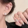 Zircon Saturn Earrings Exquisite Temperament High-end Stud Earrings Versatile Fashion Niche Light Luxury Earrings Women
