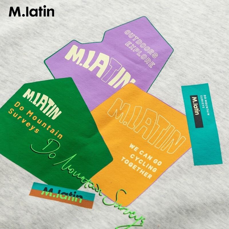 M.Latin Kids' Spring Printed Sweatshirt