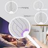 180 Rotating Handle Electric Fly Swatter Foldable Electric Mosquito Killer USB Rechargeable Fly Trap Mosquito for Outdoor