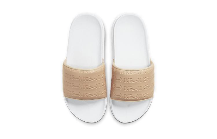 Nike Шлепанцы Offcourt Slide SE3 'White Vachetta Tan' Женские CT2911-100