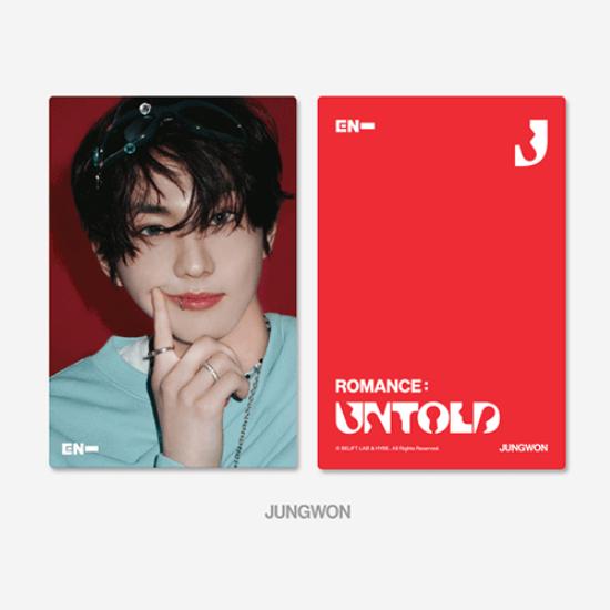 Предзаказ ENHYPEN ROMANCE: НЕРАССКАЗАННАЯ лентикулярная открытка