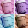 Праздничный Bubble Tea DIY Кристальный Слайм, Набор Пенопластовой Пластилиновой Грязи, Мягкое Ручное Творчество, Портативный Снятие Стресса Праздничный Подарок