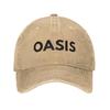 90-е O-Oasis Группа Gallagher Лиам Музыка Женские Бейсболки Джинсовые Кепки с Эффектом Поношенности Шляпа Винтажная Регулируемая Кепка от Солнца