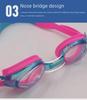 Waterproof, Anti-Fog Silicone Swimming Goggles for Girls