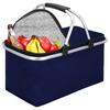 Heckermann 30L Navy Blue Picnic Basket