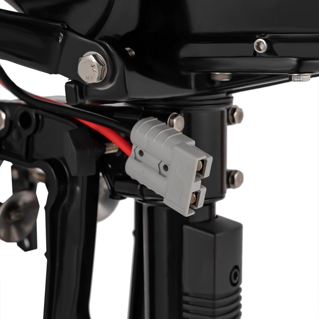 5 л.с. подвесной лодочный мотор электрический подвесной двигатель с коротким валом рыболовная лодка троллинговый двигатель 4000 об/мин 48 В 1200 Вт