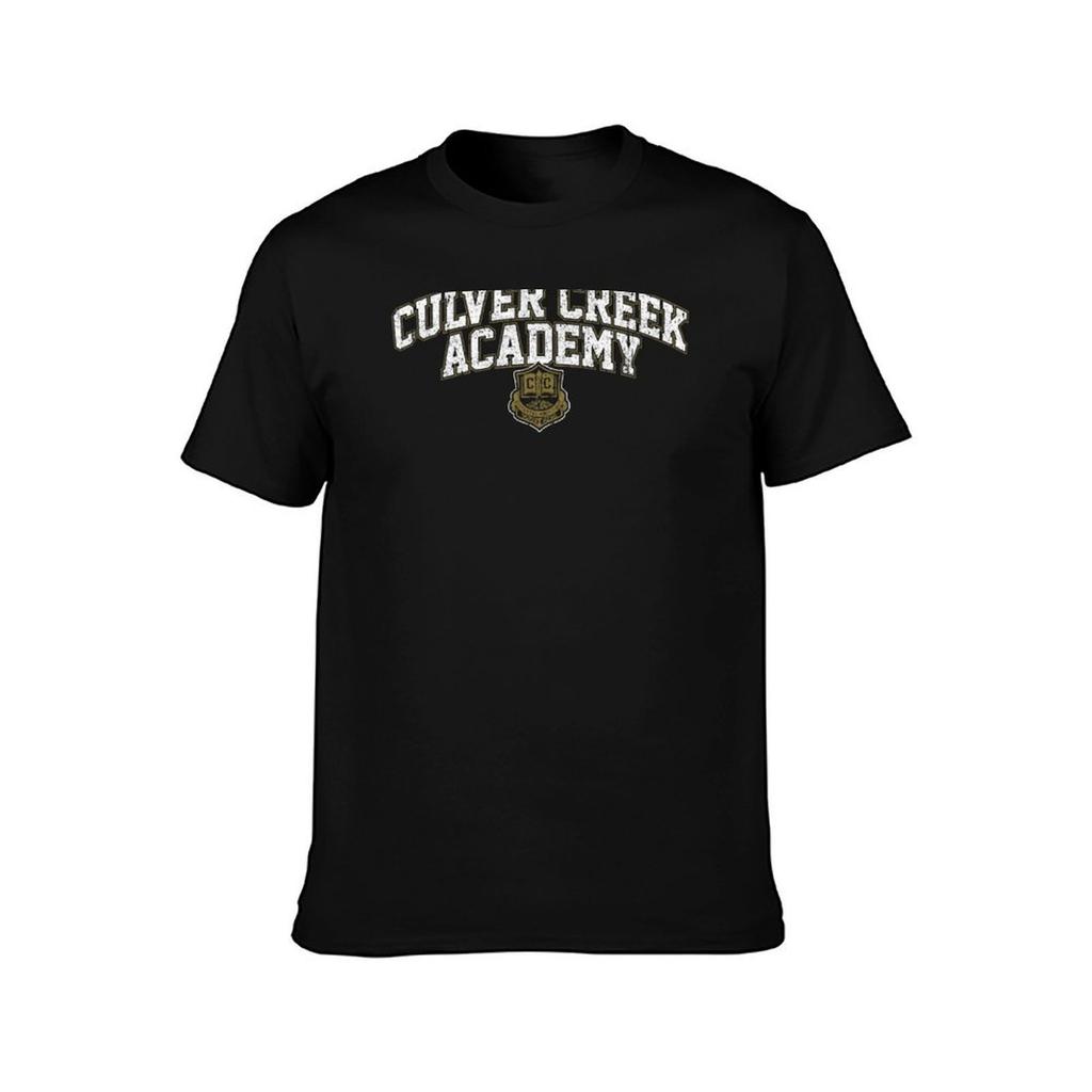 Футболка Culver Creek Academy Мягкий Эластичный Топ с Коротким Рукавом