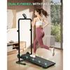 Foldable Manual Treadmill with Fixed Incline & LCD Display EU Stock Dropping Ship From Warehouse