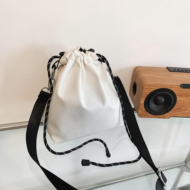 Модная сумка-ведро через плечо, повседневная сумка через плечо для мужчин и женщин, спортивная дорожная сумка, студенческая сумка для книг