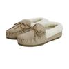 Eastern Counties Leather Womens/Ladies Hard Sole Wool Lined Moccasins