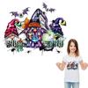 Thermal Transfer Halloween Gnomies Clothes Stickers Parches Ropa Heat Press Appliqued T-Shirt Hoodies Diy Iron-On Patches