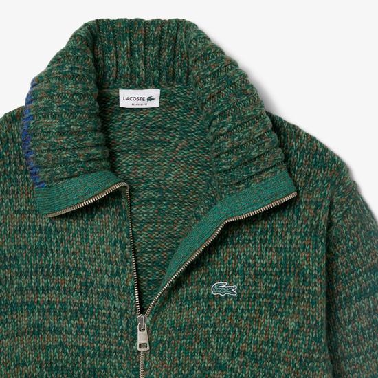 Men's Heavy Wide Collar Full Zip Jacket AH5343-55N