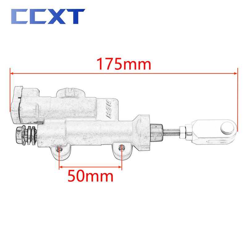 Motorcycle Rear Brake Master Cylinder Rear Brake Device For Honda CR250R CR125R CRF450R CRF250R CRF450X CRF250X CRF 450RX 250RX