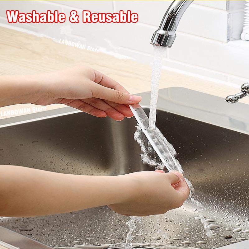 Silicone Self Adhesive Buffer Pads Refrigerator Anti-collision Strip Door Stopper Cabinet Bumpers Transparent Wall Protector Pad