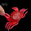 10CM/16.5G Slow Sinking Soft Crab Lure Long Casting Bionic Crab Bait Colorful PVC Artificial Bait Saltwater Freshwater Fishing Accessories