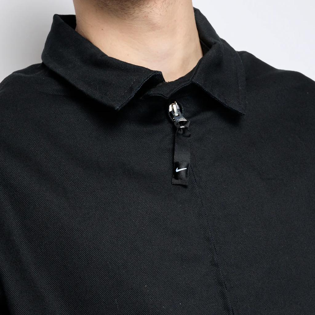 Nike Унисекс черная эластичная свободная куртка на молнии SB FQ0406-010