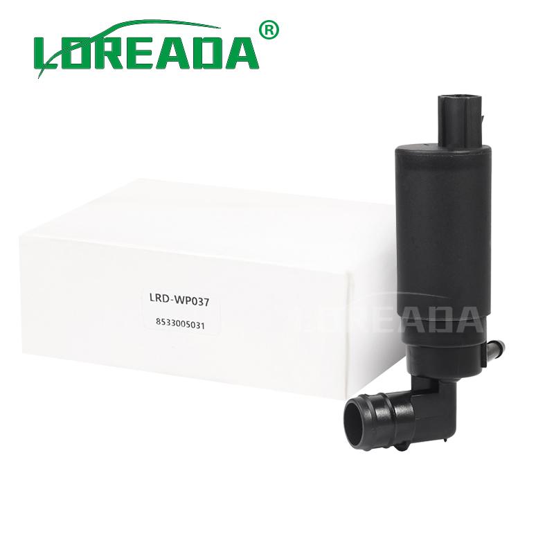 LOREADA Front Rear Windscreen Wiper Washer Pump For Toyota Avensis Corolla Yaris 85330-05030 85330-05031 85340-05011