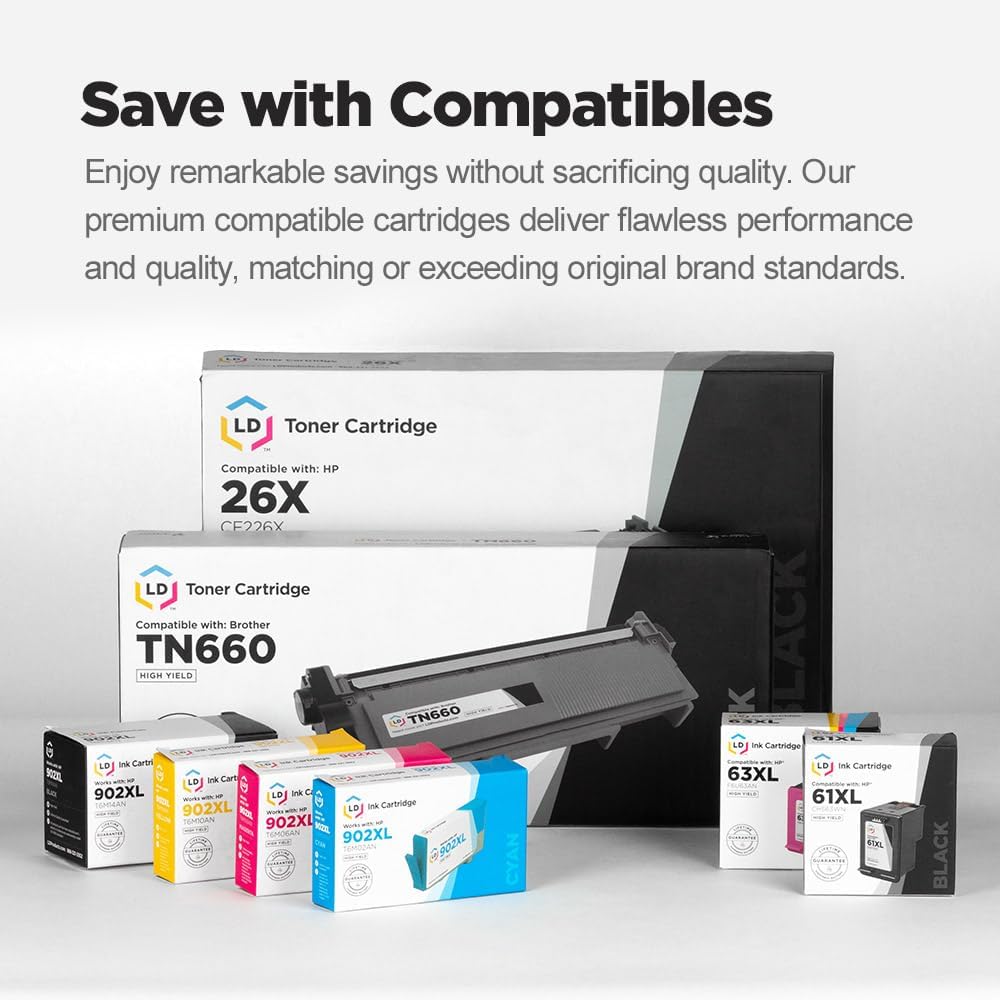 LD Compatible Address Label Replacement for Brother DK-1201 1.1 in x 3.5 in (400 Labels, 2-Pack) Compatible with The Following Brother Label Printers