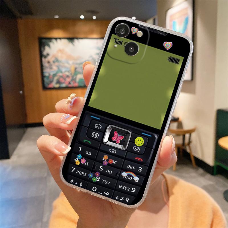 Чехол для телефона в стиле ретро с винтажной кассетой для iPhone 15 14 13 12 Mini 11 Pro Max XS X XR 7 8 Plus, противоударный силиконовый чехол