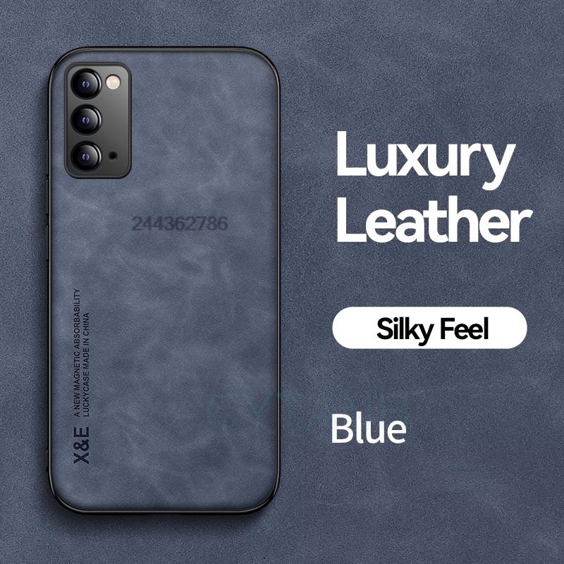 Back Cover For Samsung Galaxy Note 20 Ultra Silicone Soft Protection Cases Slim Hard Magnetic Suede Leather Case Phone Shell
