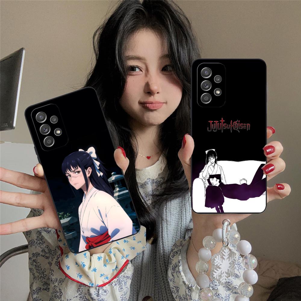 JJK Utahime Iori Матовый ТПУ Чехол для Мобильного Телефона для Samsung Galaxy M55 54 42 35 34 33 32 23 22 15 14 13 12 F55 5G Цветной Чехол
