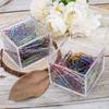 Flip Cover Storage Box Multi Size Jewelry Cosmetics Storage Practical Display Cases  Wedding Favor