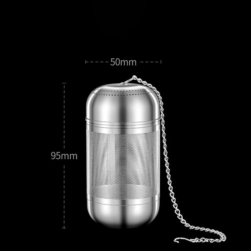 Stainless Steel Tea Infuser Tea Leaves Spice Seasoning Ball Strainer Teapot Fine Mesh Coffee Filter Teaware Kitchen Accessories