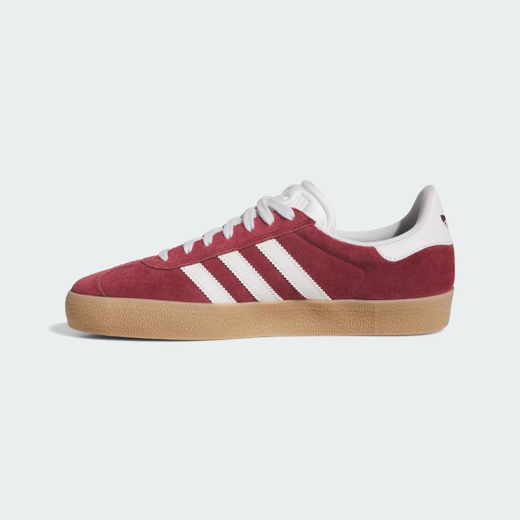 JR2000 adidas Originals Gazelle ADV Shadow Red Crystal White Gold (Мужской)