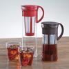 Hario Cold Brew Coffee Pot, 1000ml, Chocolate Brown, MCPN-14CBR, Removable Strainer, 8 Cups, Made In Japan