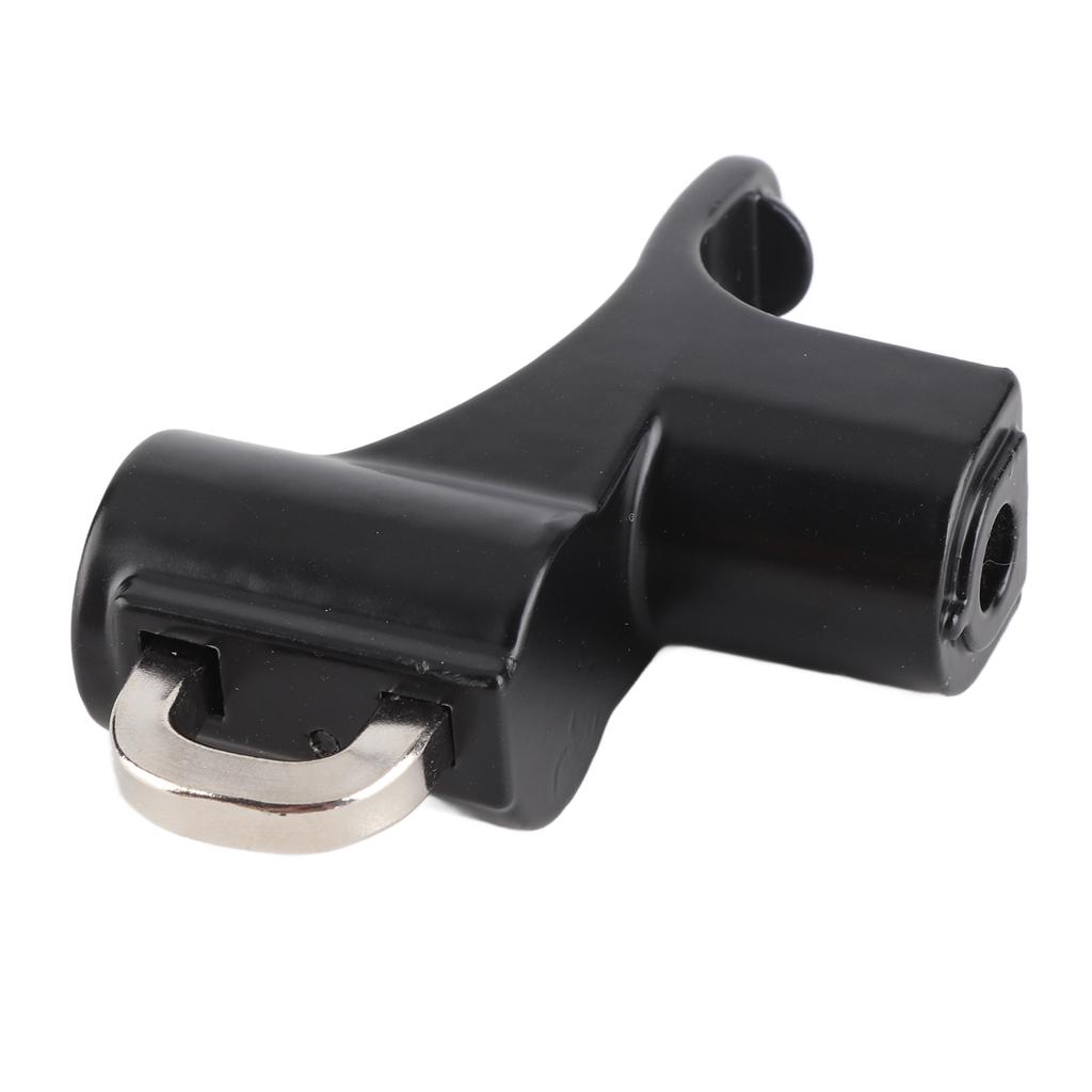 Мотоциклетный шлем, крючок для безопасности, замок с 2 ключами, отверстия для винтов 6 мм, противоугонный, из алюминиевого сплава для