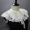 Mesh Shawl Collar Trim Collar, False Collar