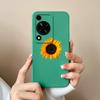 Для Huawei Honor X8B Nova 12 Pro Ultra Y72 12i 11 SE задняя крышка популярный чехол с рисунком подсолнуха высокого качества мягкий силиконовый противоударный бампер для Huawei
