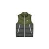 Alphabet Logo Print Casual Sports Stand Collar Down Vest Men Outerwear Green DD6818-326