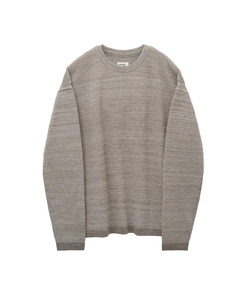 Leopeusaideu Grain Sweater Greige