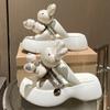 Summer Women's Slippers Outdoor Non-slip Thick Soled Slippers Fashion New Products Cute Cartoon Rabbit Simple Women's Shoes
