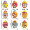 Easter Egg Toy Blind Box Stress Relief Set, Sponge Egg Balls, Rabbit Dinosaur Eggs, Cartoon Easter Egg Gashapon F15 (18pcs)