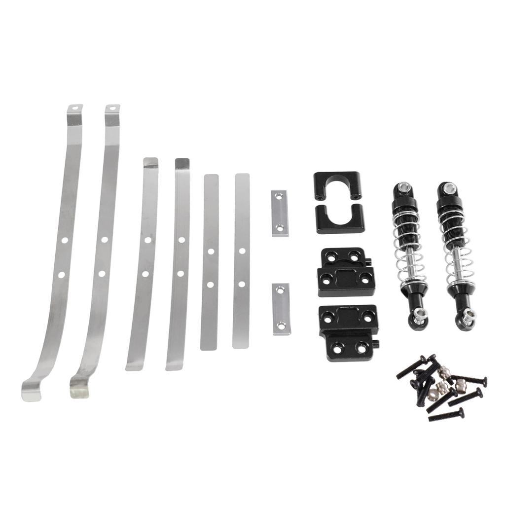 Mangniu 1/12 MN82 LC79 Rc Car Metal Upgrade Parts Rear Axle Fixed Mount Rear Shock Absorber For Rc Crawler Accessory