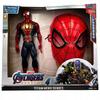 Spiderman Figure Set With Mask Kids Toy Marvel + 3D Mask