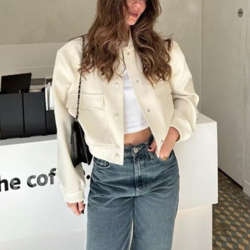 Осень-зима однотонная женская куртка с карманами с длинным рукавом офисные женские пальто повседневные однобортные куртки женская мода 28087