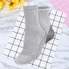 Gel Moisturizing Socks Feet Treatment Silicone Crew Socks Women Foot Spa Pedicure Socks for Dry Cracked Heel Care