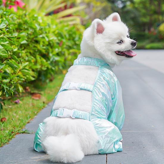 Dirty-Proof Dog Leg Sleeves Candy Color Gradient Waterproof Pet Protective Pants Outdoor Walking Dog Leggings for Rain And Snow Day