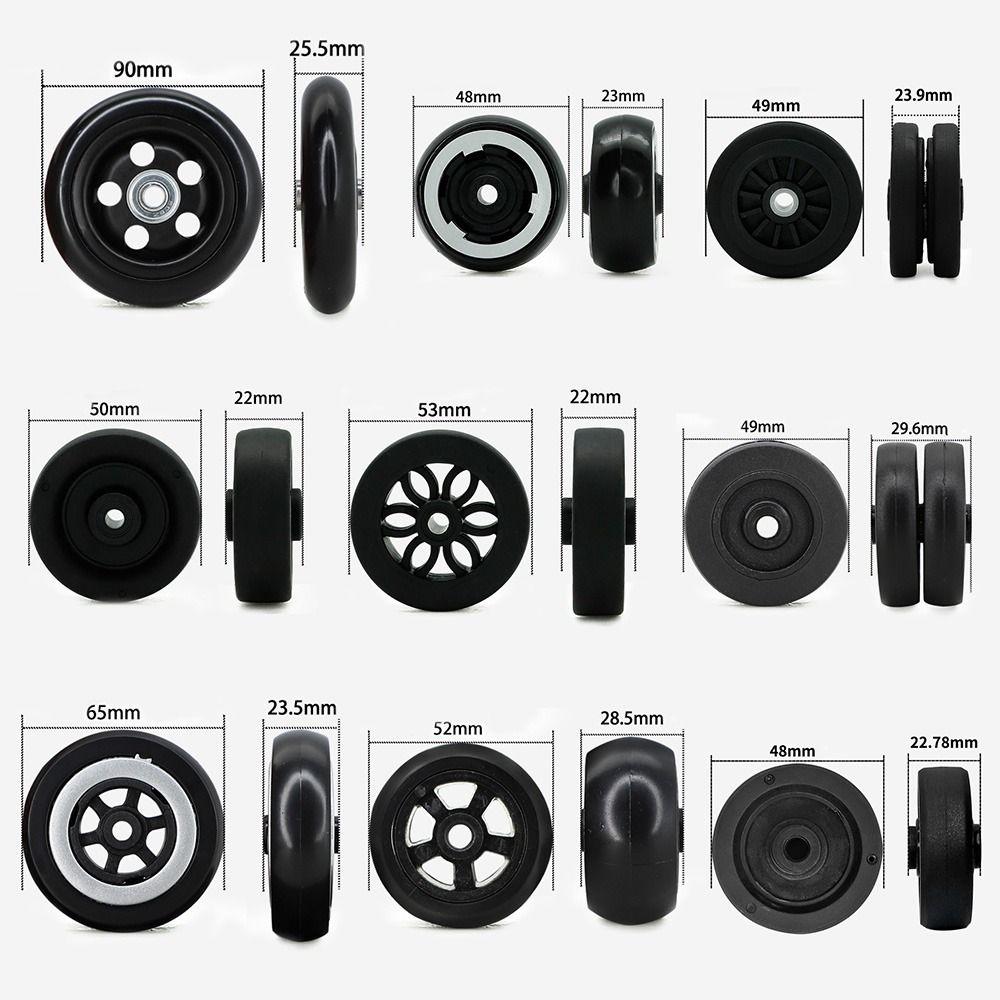 DIY с винтом, дорожные колеса для багажа, замена колес, комплект для ремонта колес, детали чемодана, оси