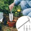 Garden Tools For Gardening Stainless Steel Digging Supplies Portable Garden Tools Set Of 4 For Yard Lawn Vegetable Planting Soil