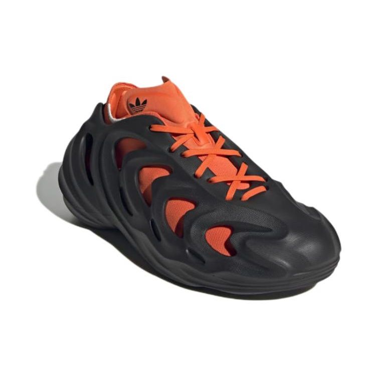 Adidas AdiFOM Q Black Imperial Orange Кроссовки унисекс Core-Black Grey-Six HP6581