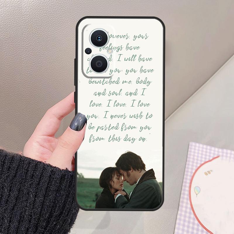 Чехол 'Гордость и предубеждение' для OPPO Reno 10 11 12 13 14 Pro 8 7 Lite 11F 12F 13F 14F Чехол OPPO Find X8 X5 X6 X9 Pro