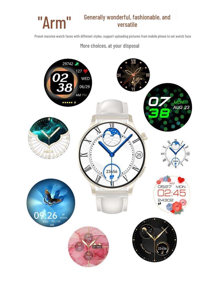 Умный браслет DaiTong: Монитор сердечного ритма, артериального давления, кислорода в крови и сна.