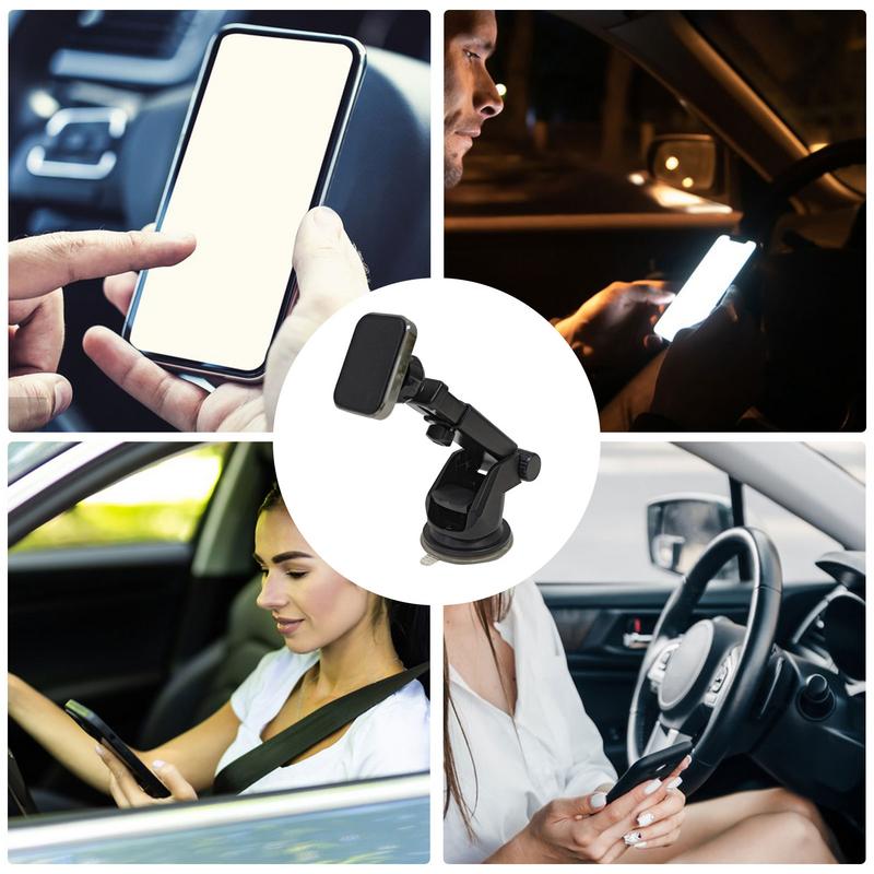 Держатель для мобильного телефона на приборную панель, магнитное противоскользящее крепление для телефона, противоударный держатель для мобильного телефона, многоцелевая поддержка телефона для приборной панели