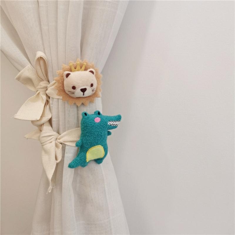 Curtain Tiebacks Curtain Holdbacks Curtain Ties with Cartoon Dolls Bedroom Curtain Tiebacks Curtain Rope Tiebacks